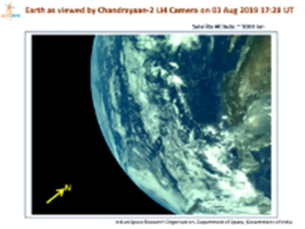 First set of beautiful images of the Earth captured by Chandrayaan-2 Vikram Lander