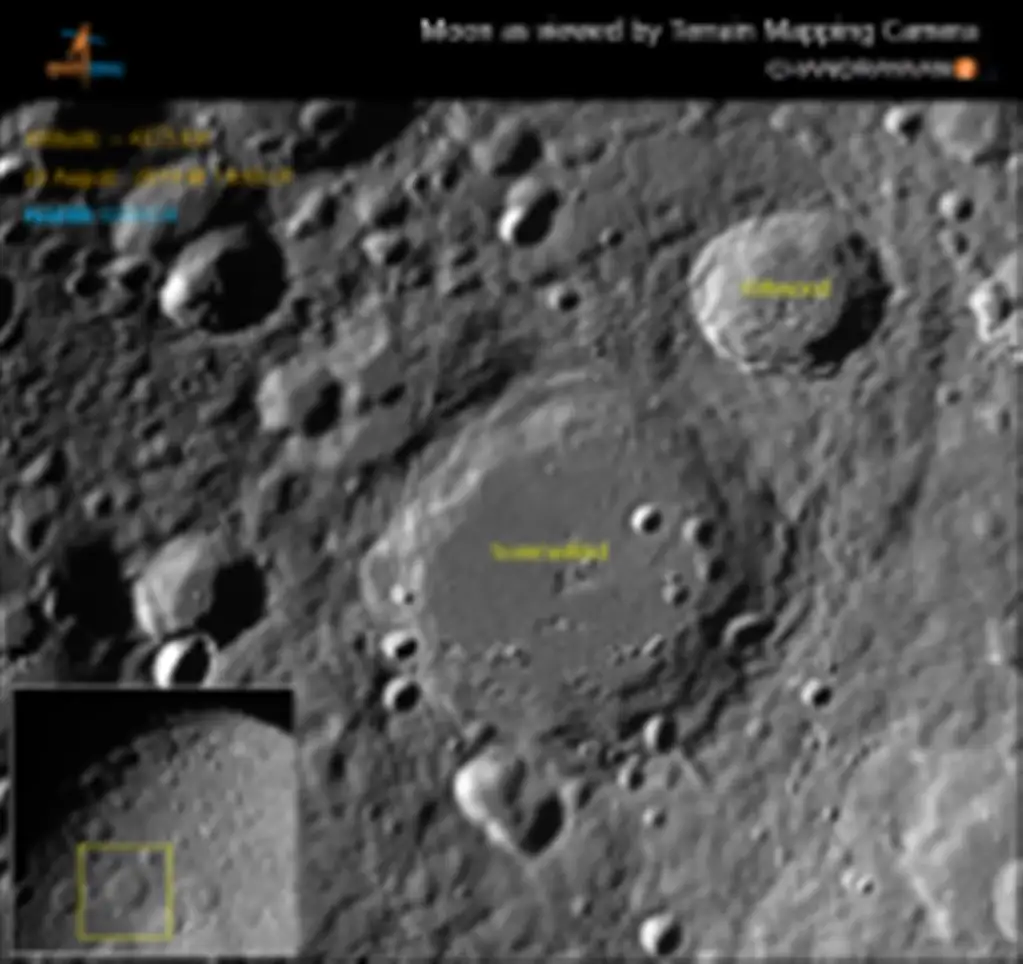 First set of beautiful images of Moon captured by Chandrayaan-2 Vikram Lander