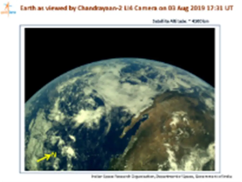 First set of beautiful images of the Earth captured by Chandrayaan-2 Vikram Lander