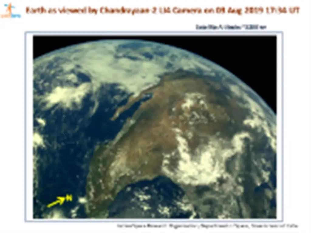 First set of beautiful images of the Earth captured by Chandrayaan-2 Vikram Lander