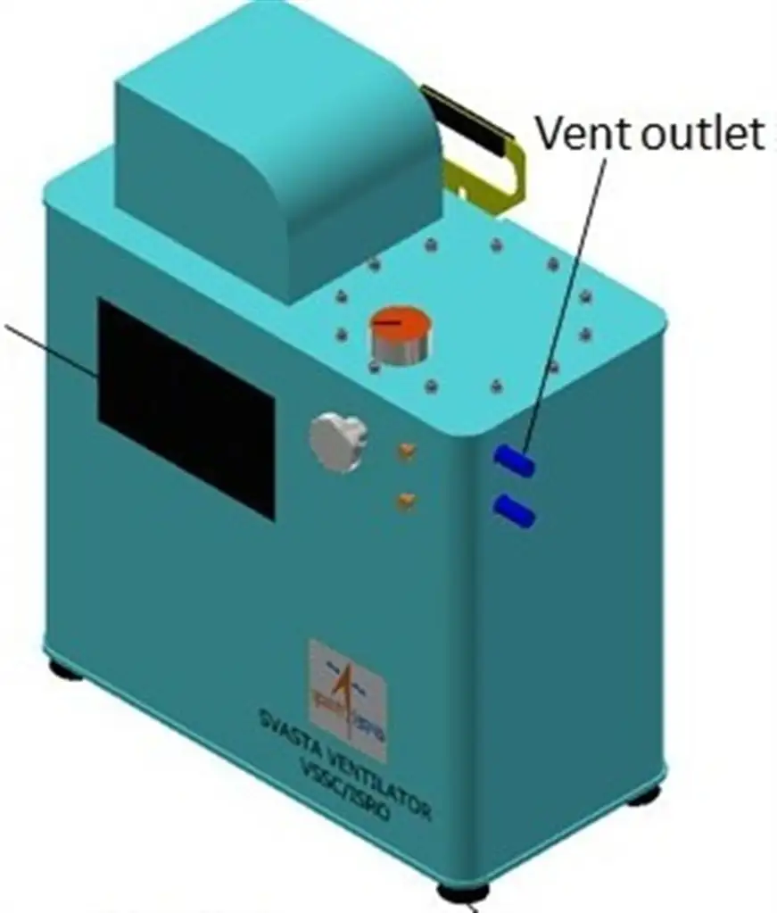 Novel Non-invasive
                                            Ventilator-'SVASTA'