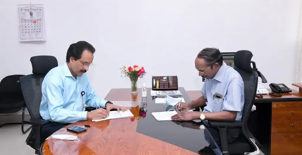 Shri. S Somanath assumes charge as Secretary, Department of Space