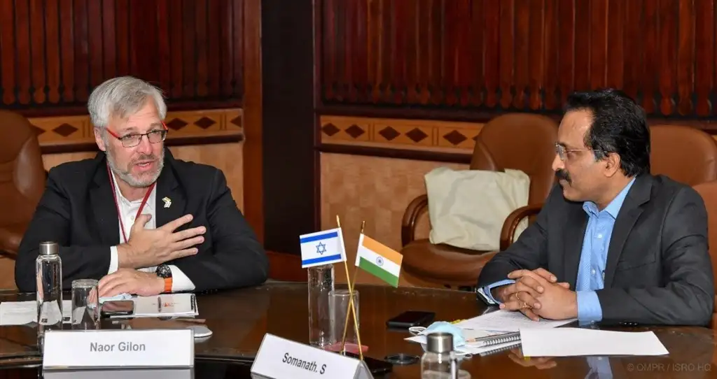 Ambassador of Israel to India met Chairman, ISRO/ Secretary, DOS