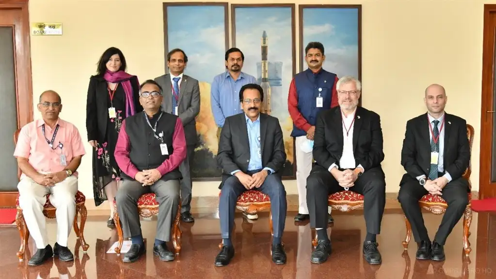 Ambassador of Israel to India met Chairman, ISRO/ Secretary, DOS