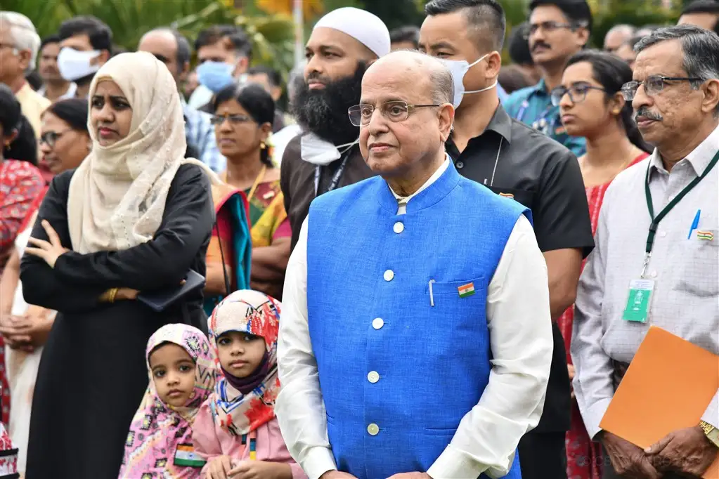 76th Independence Day Celebration at Anthariksh Bhavan, ISROHQ, Bengaluru on August 15, 2022