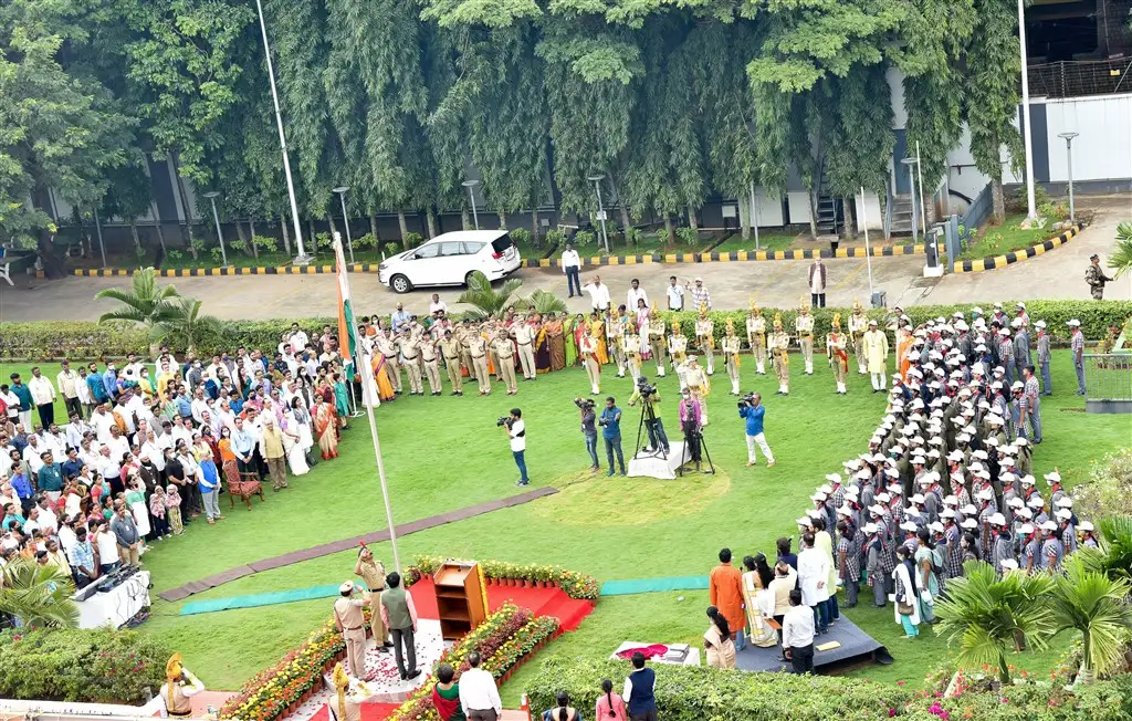 76th Independence Day Celebration at Anthariksh Bhavan, ISROHQ, Bengaluru on August 15, 2022