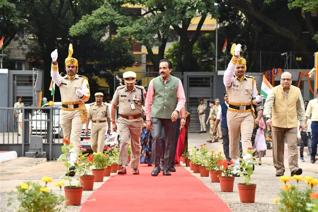 76th Independence Day Celebration at Anthariksh Bhavan, ISROHQ, Bengaluru on August 15, 2022