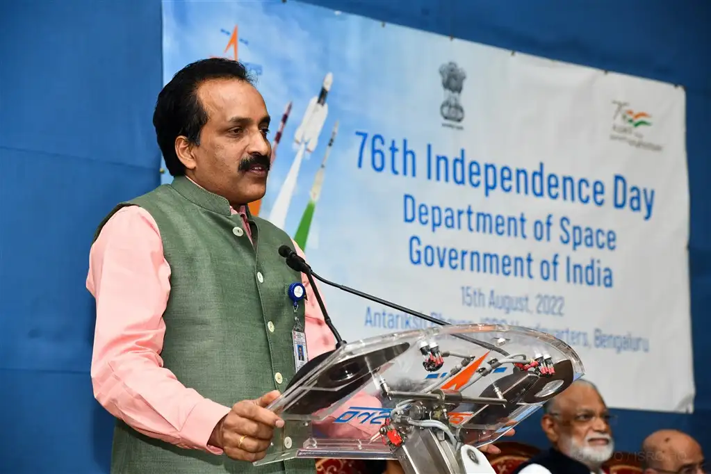 Pictures of Azadi Ka Amrit Mahotsav:76th Independence Day at Department of Space