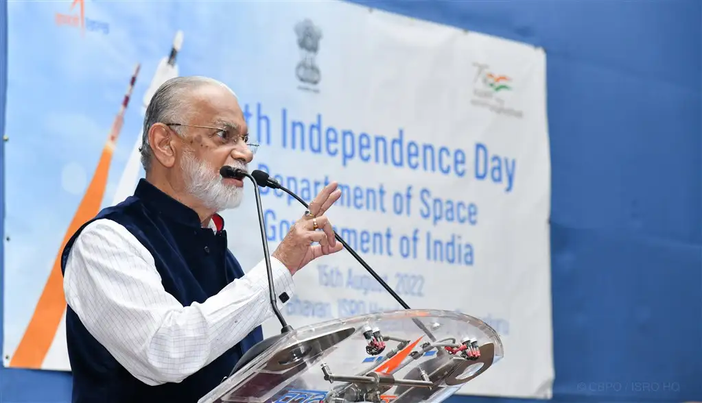 Pictures of Azadi Ka Amrit Mahotsav:76th Independence Day at Department of Space