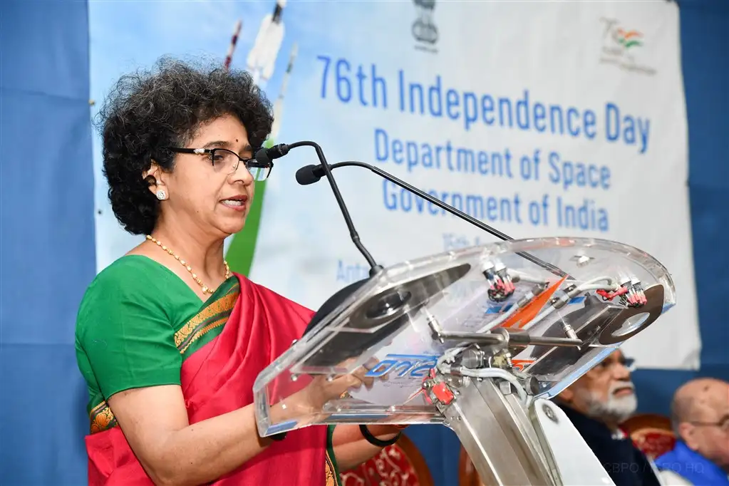 Pictures of Azadi Ka Amrit Mahotsav:76th Independence Day at Department of Space