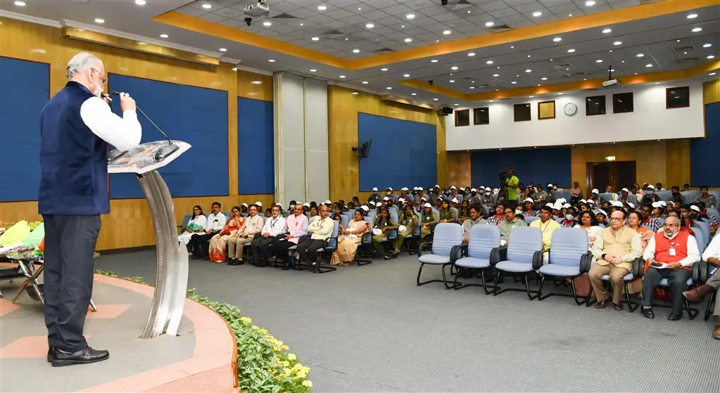 Pictures of Azadi Ka Amrit Mahotsav:76th Independence Day at Department of Space