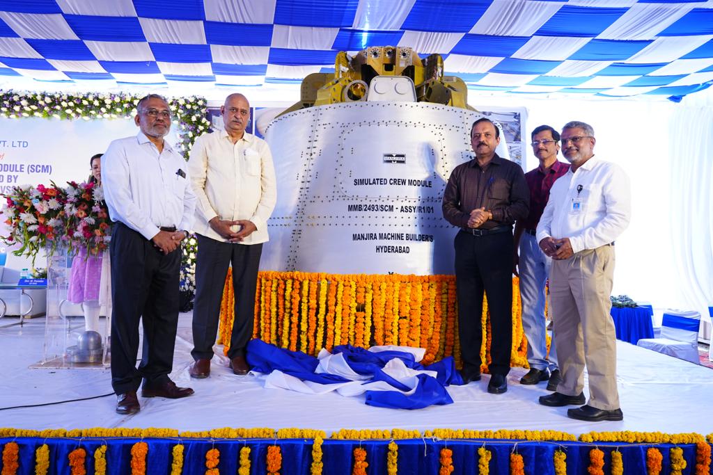 Handing over of Simulated Crew Module