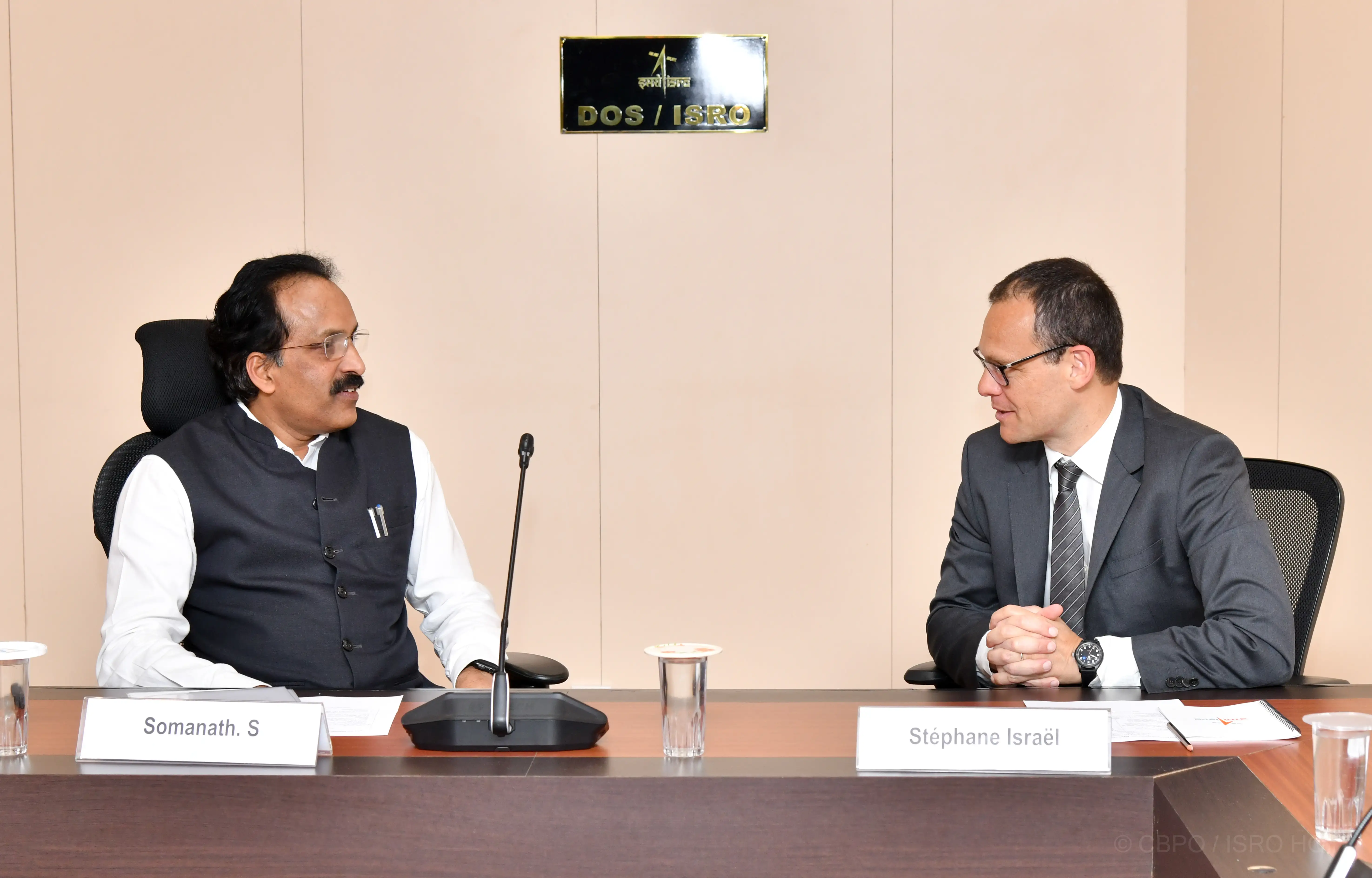 CEO of Arianespace called upon Chairman, ISRO