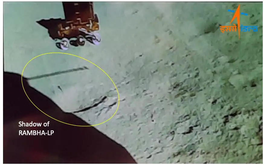 RAMBHA-LP on-board Chandrayaan-3 measures near-surface plasma content