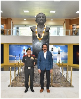 Chief of Defence Staff visit to ISRO Hq