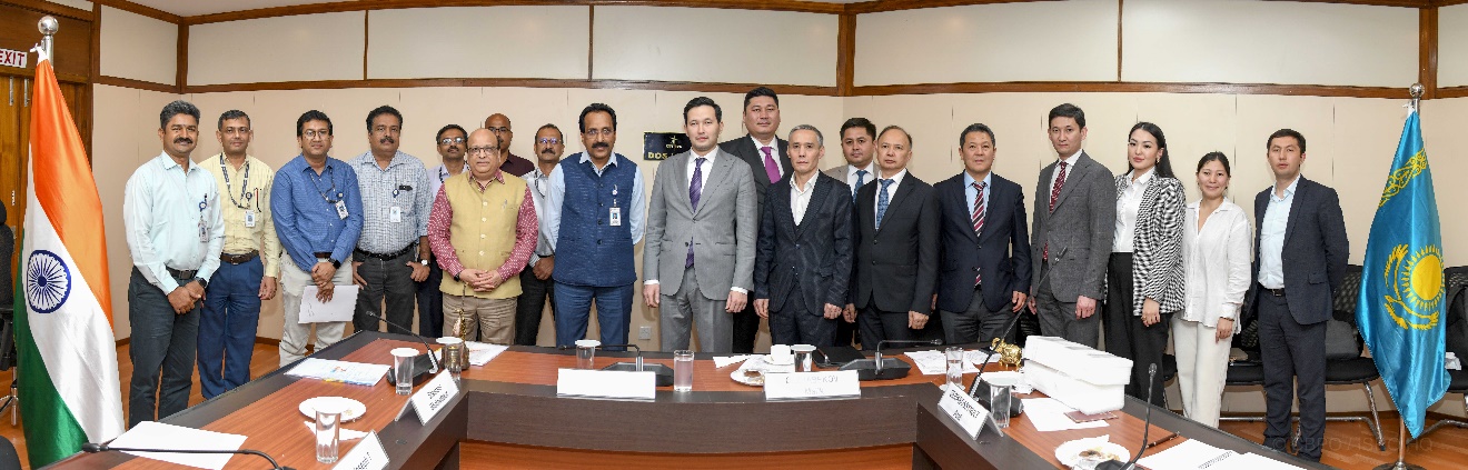 Kazakhstan Vice Minister visited ISRO/DOS Centres