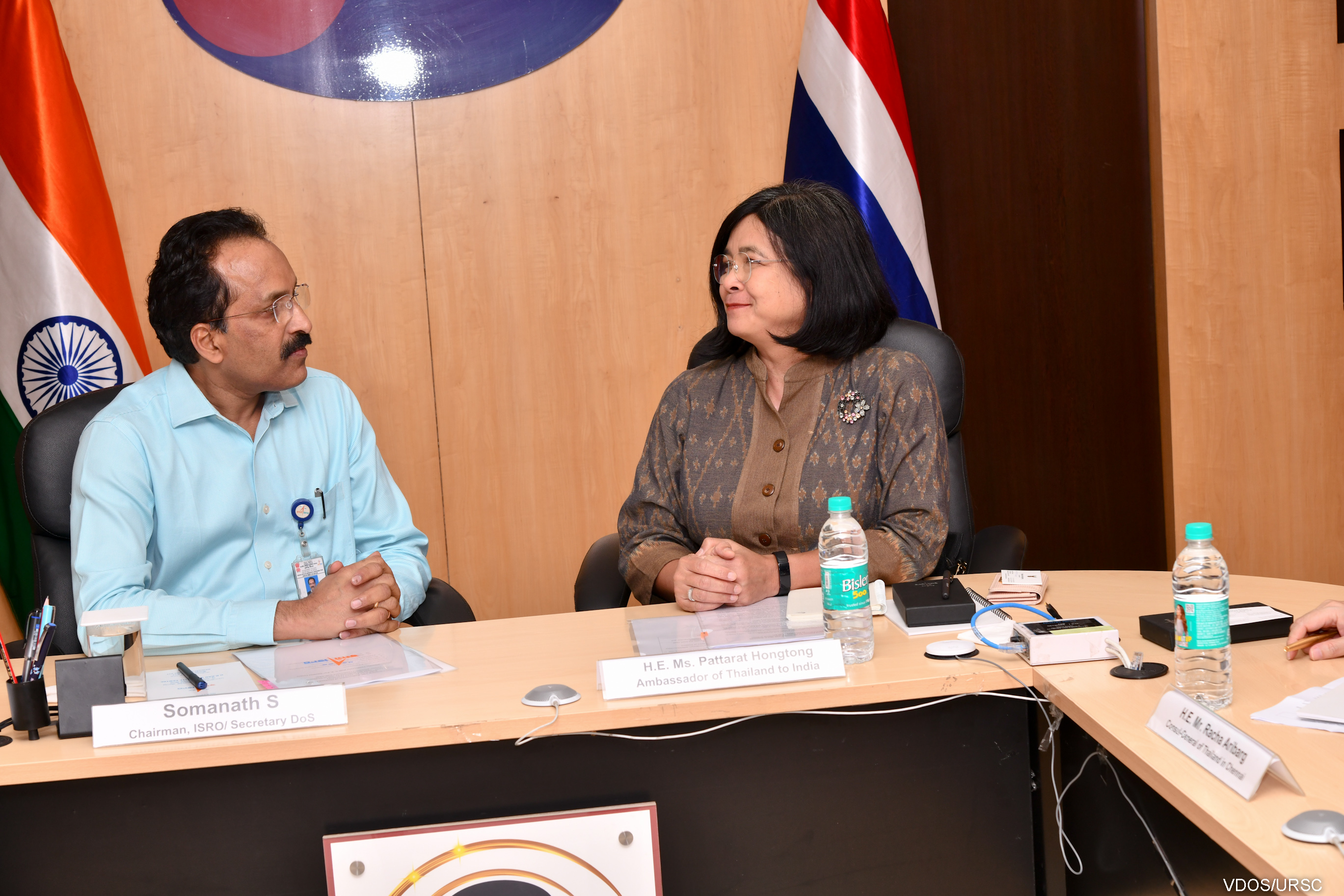 Thailand Ambassador met ISRO Chairman