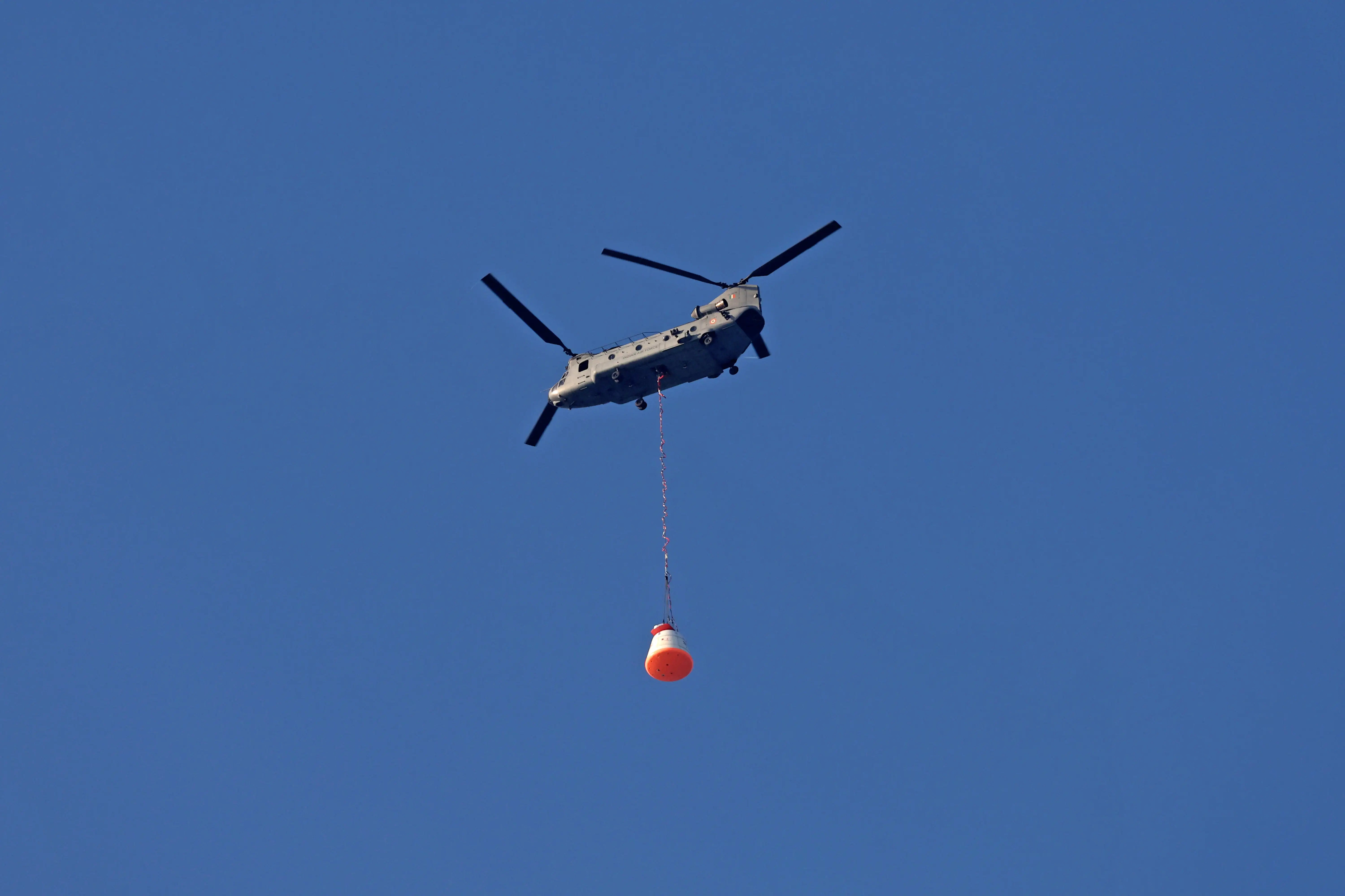 ISRO conducts Second Integrated Air Drop Test (IADT-02) for Gaganyaan