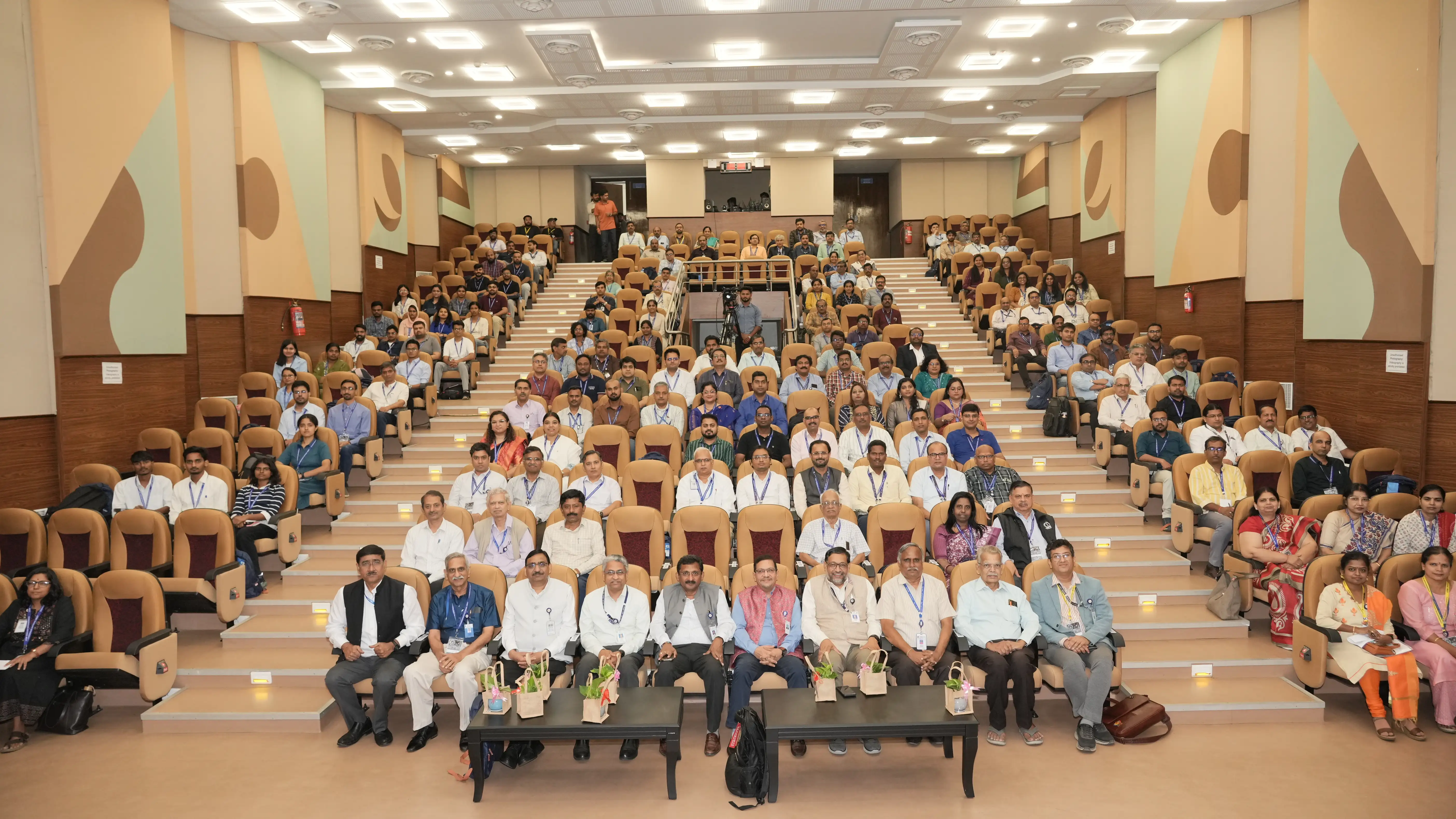 The gathering in LEOS, ISRO, Bengaluru during the Chandrayaan National Meet, comprising academicians, faculty members, researchers, apart from the veterans and serving scientists from ISRO/DOS centres. The gathering represented multi-disciplinary domains of expertise ranging from planetary science, astrobiology, computer science, several engineering branches, architecture, and many more.