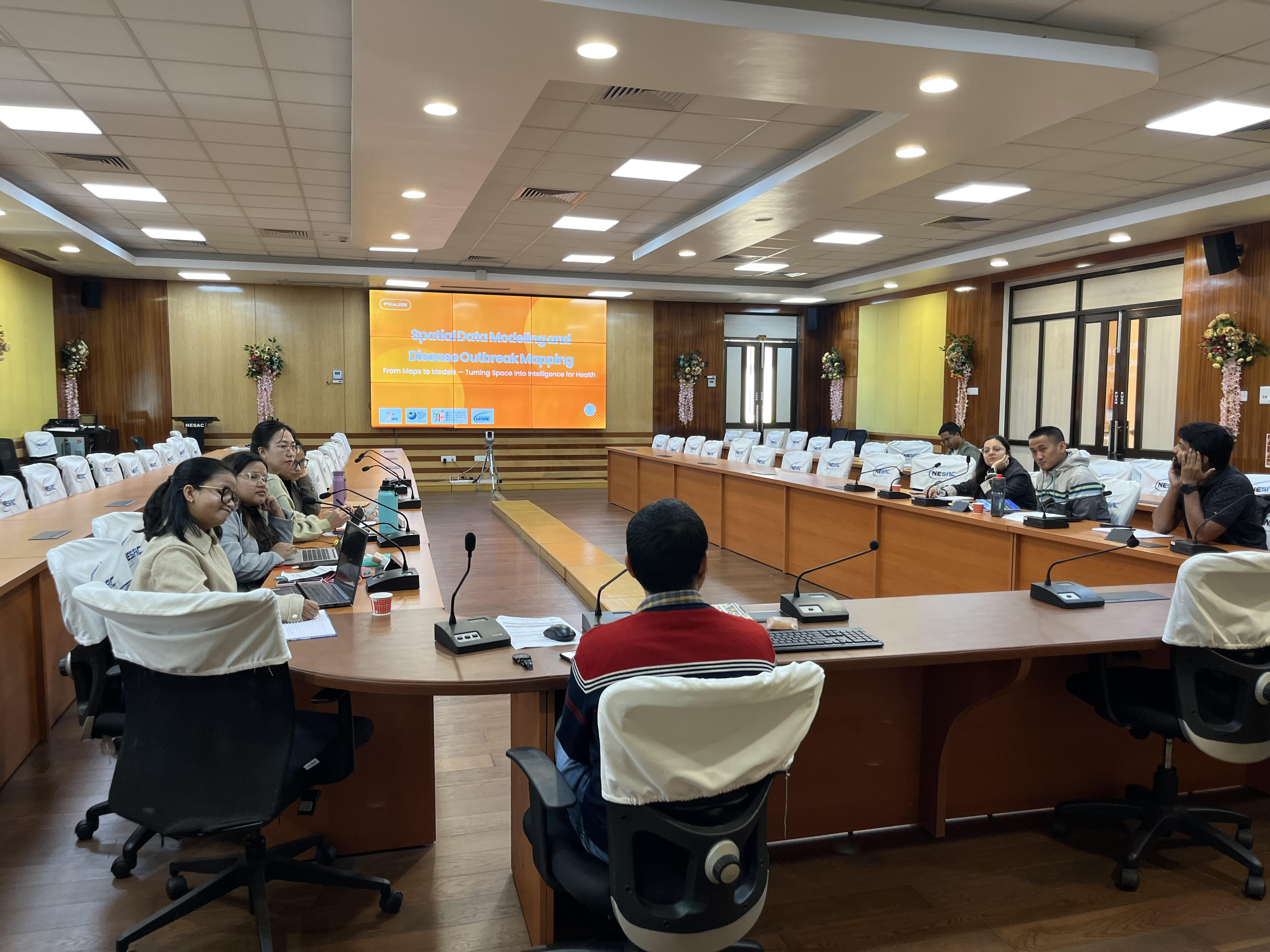 Two-day training on Utilization of Remote Sensing and GIS tools for Officials of Indian Institute of Public Health, Shillong