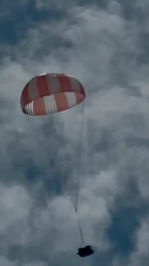ISRO successfully conducts Integrated Main Parachute Air Drop Test (IMAT) for Gaganyaan Programme
