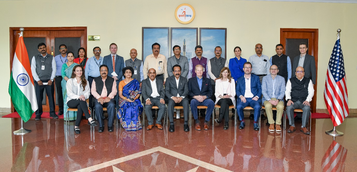 NASA Administrator visited ISRO Centres