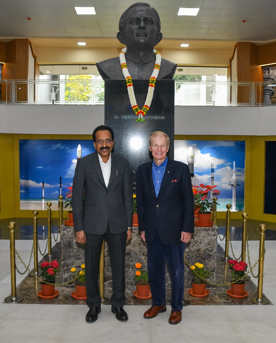 NASA Administrator visited ISRO Centres