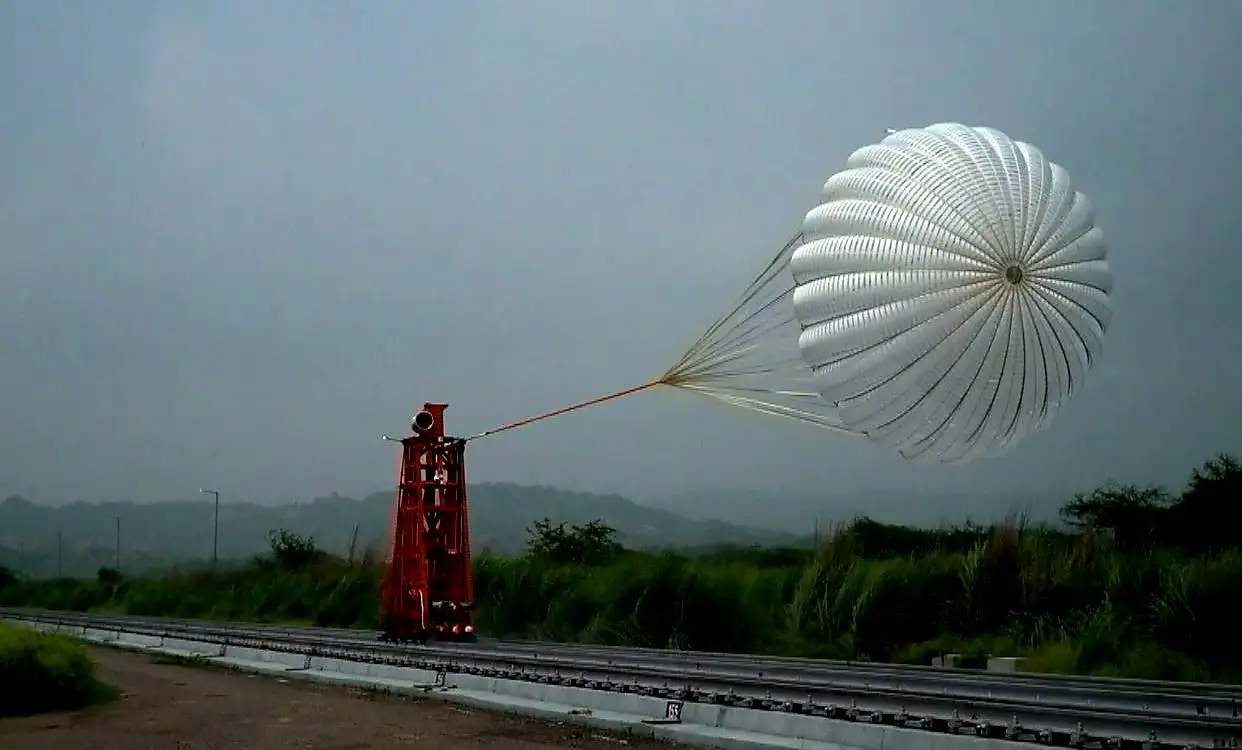 ISRO Conducts Drogue Parachute Deployment Tests for Gaganyaan Mission