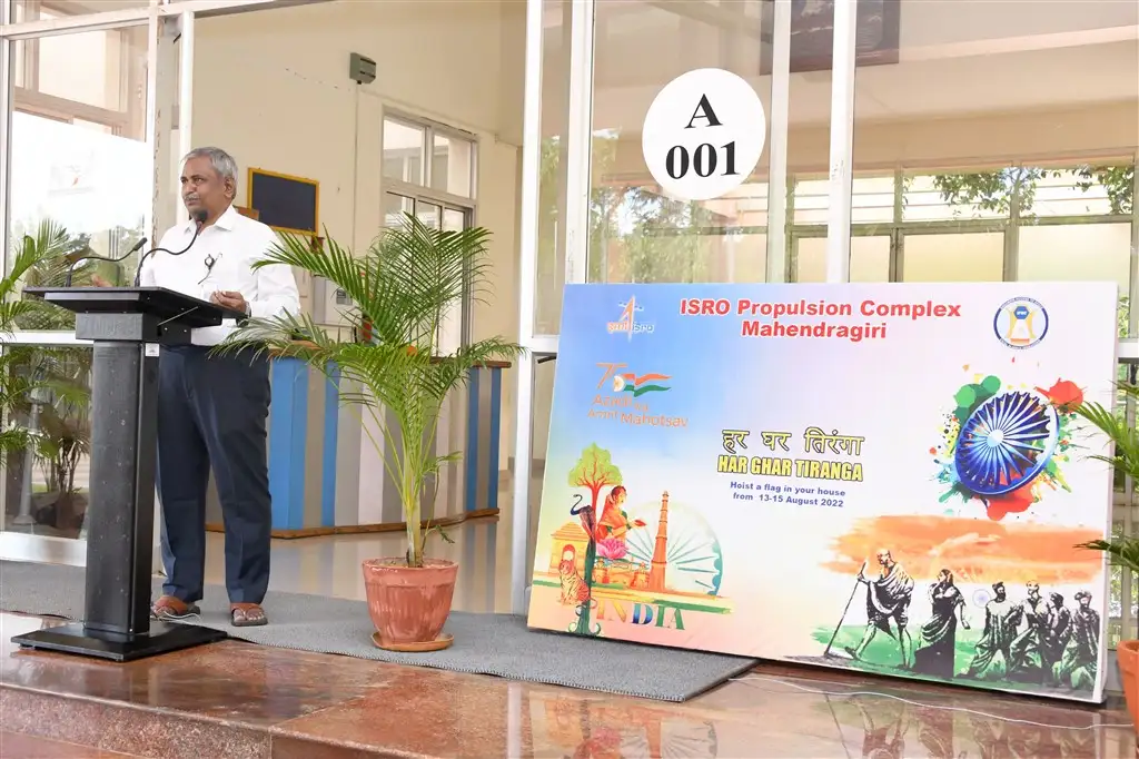 Director IPRC inauguratiing the AZADI KA AMRIT MAHOTSAV celebratioons