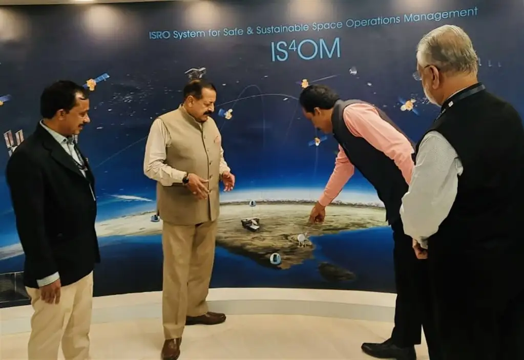 Dedication of ISRO System for Safe & Sustainable Operations Management (IS4OM) to the nation