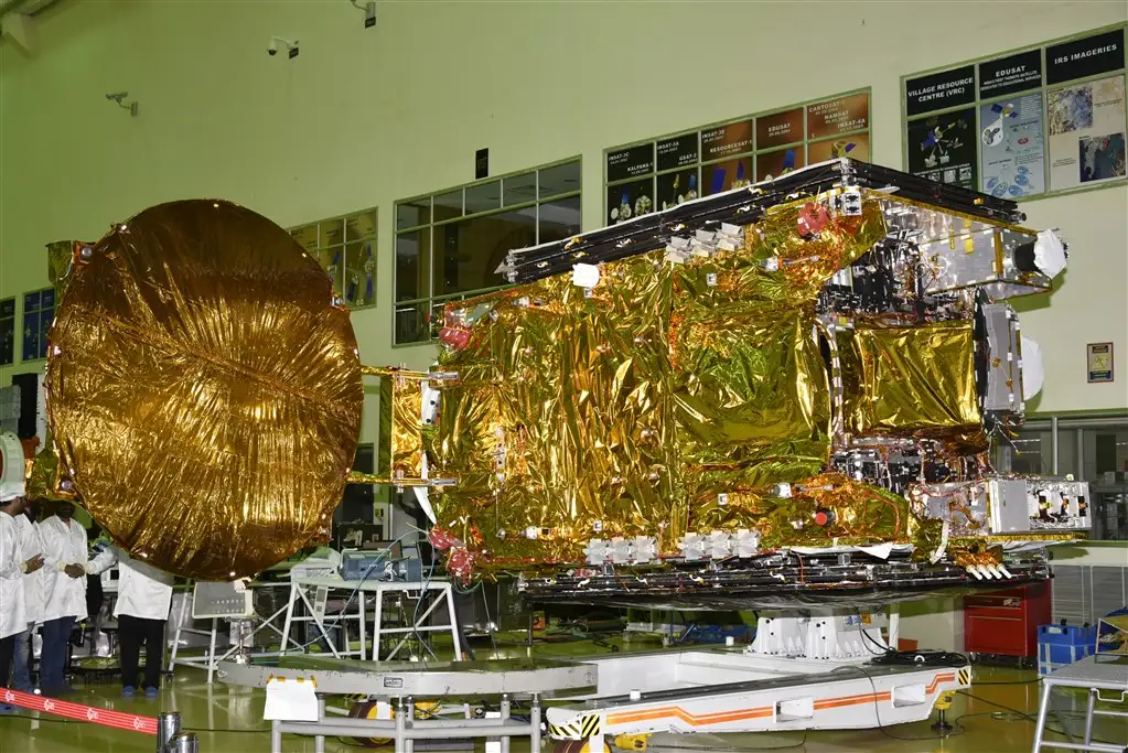 GSAT-31 Reflector deployment test