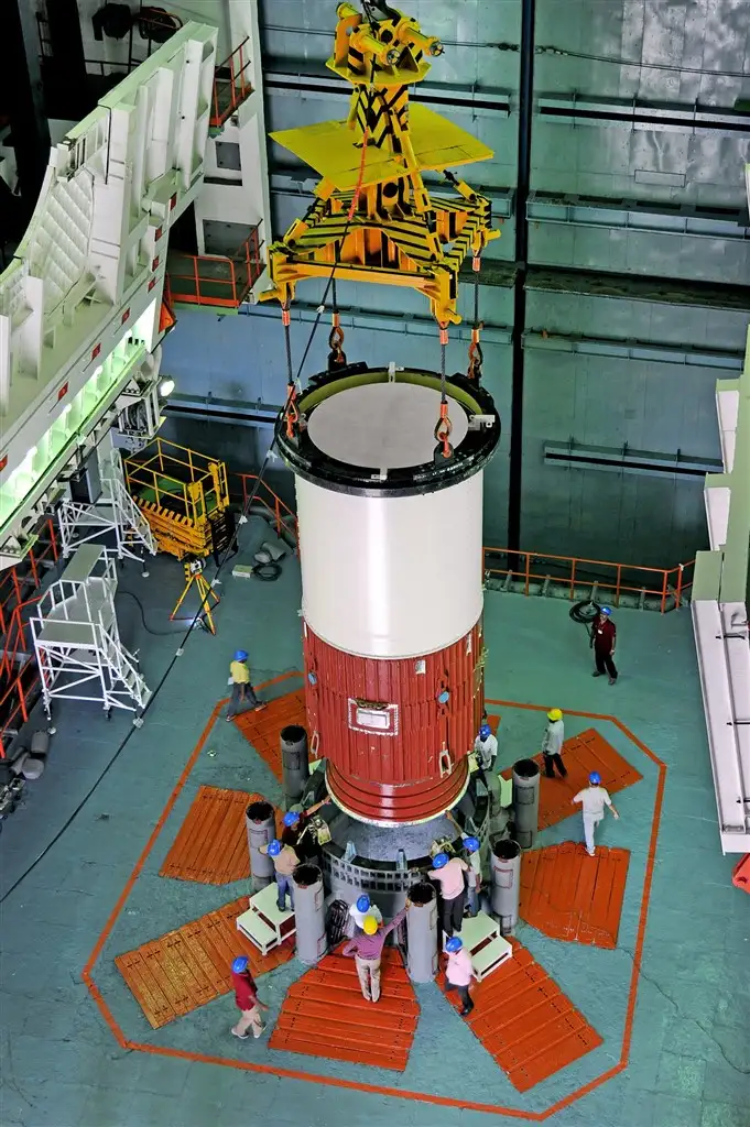 GSAT-6A Undergoing EMI-EMC Test