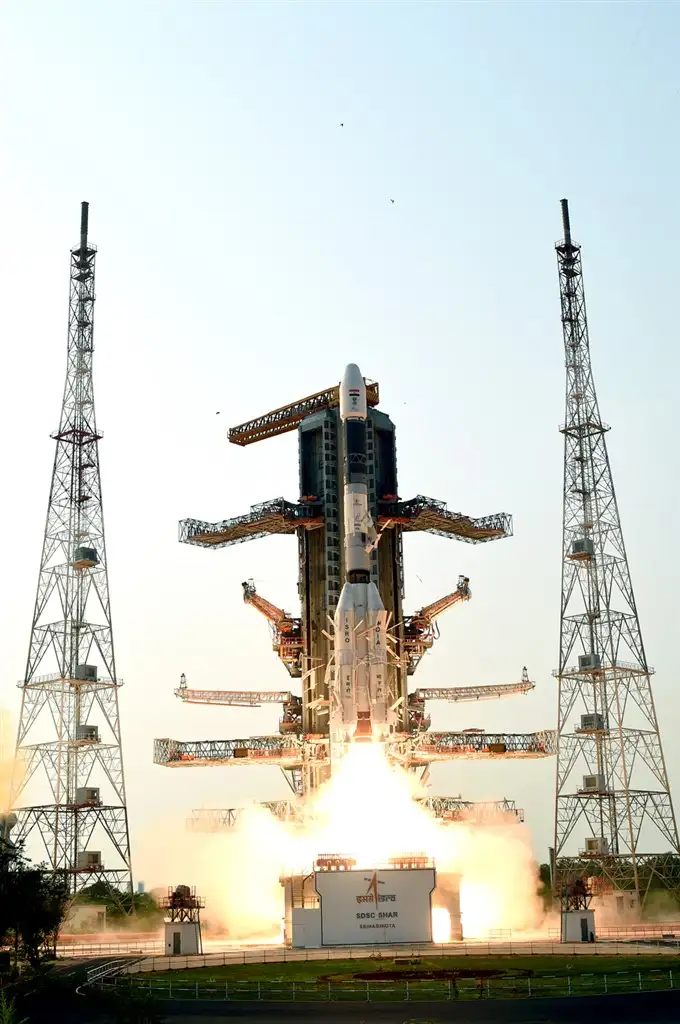 GSLV-F08 Liftoff