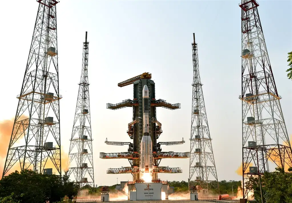 GSLV-F08 Liftoff