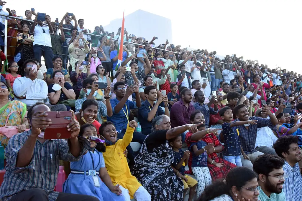 Public witnessed the launch of PSLV-C53 from Viewers gallery, SDSC Sriharikota