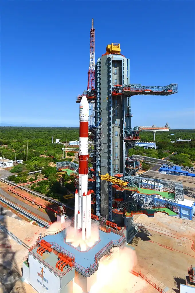 PSLV-C34 Take Off - View 1