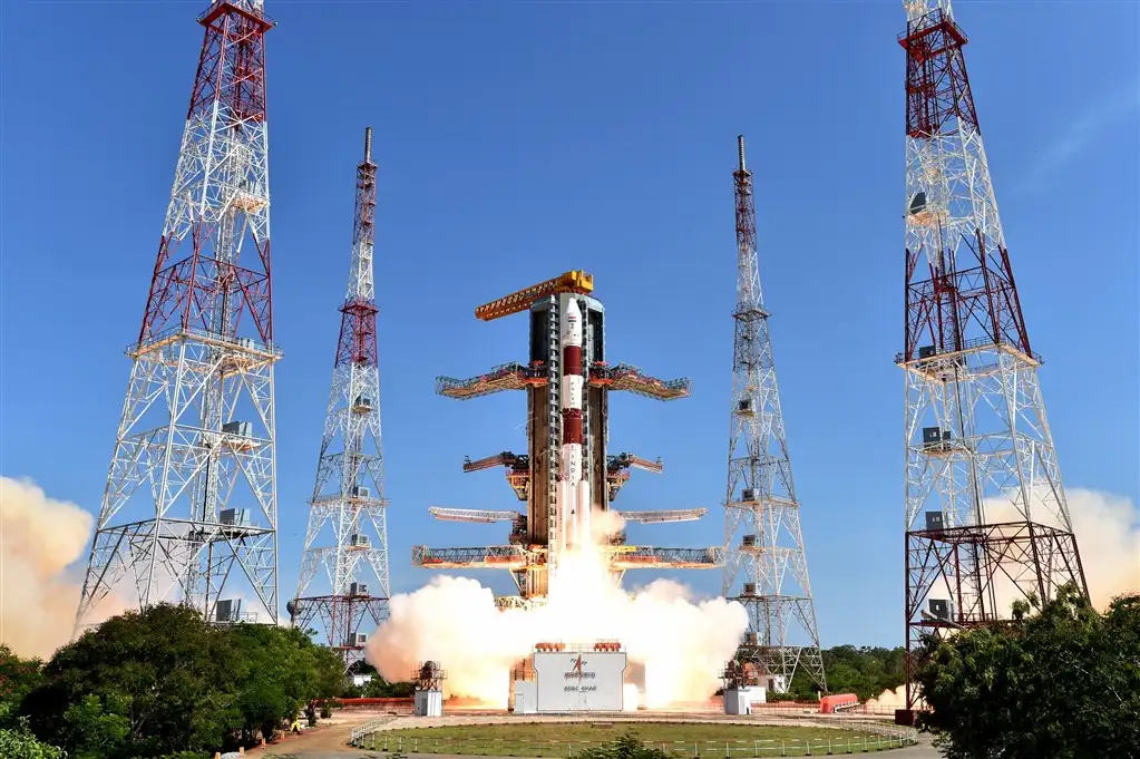 PSLV-C34 Take Off - View 2