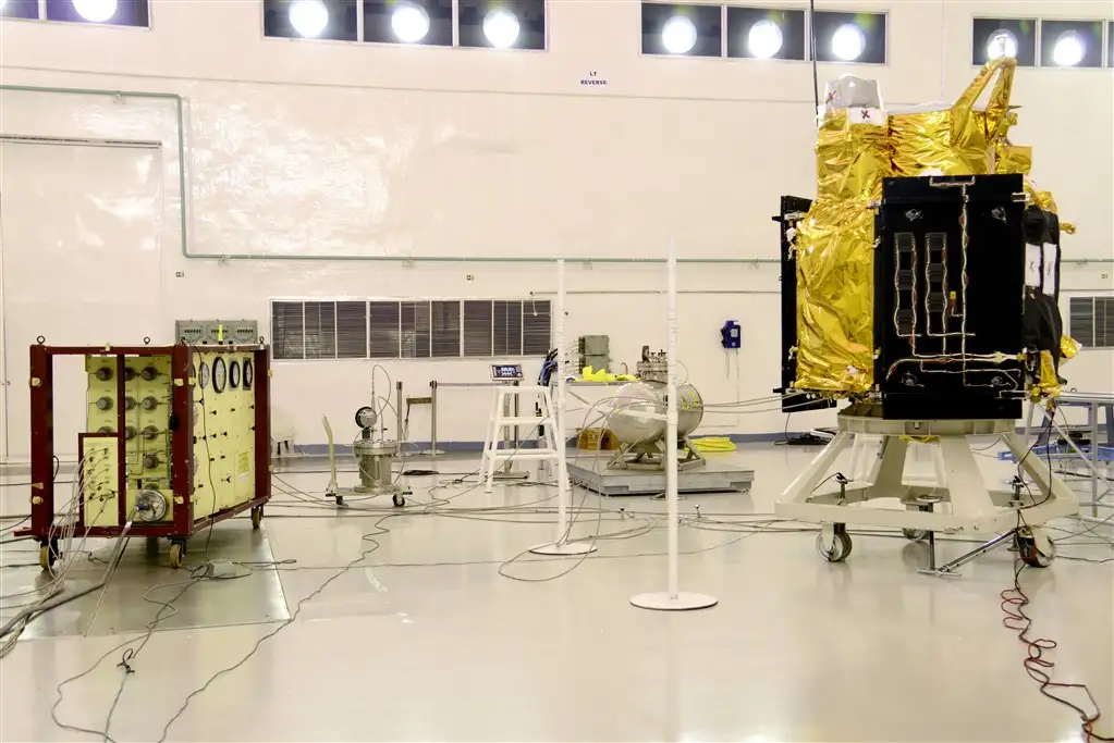 Fuel filling of Cartosat-2 Series Satellite in progress at SDSC SHAR