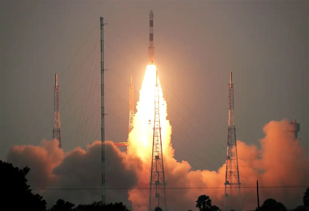 PSLV-C47 Cartosat-3 Liftoff